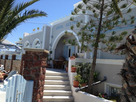 Alkyon Hotel Kamári 외부 사진