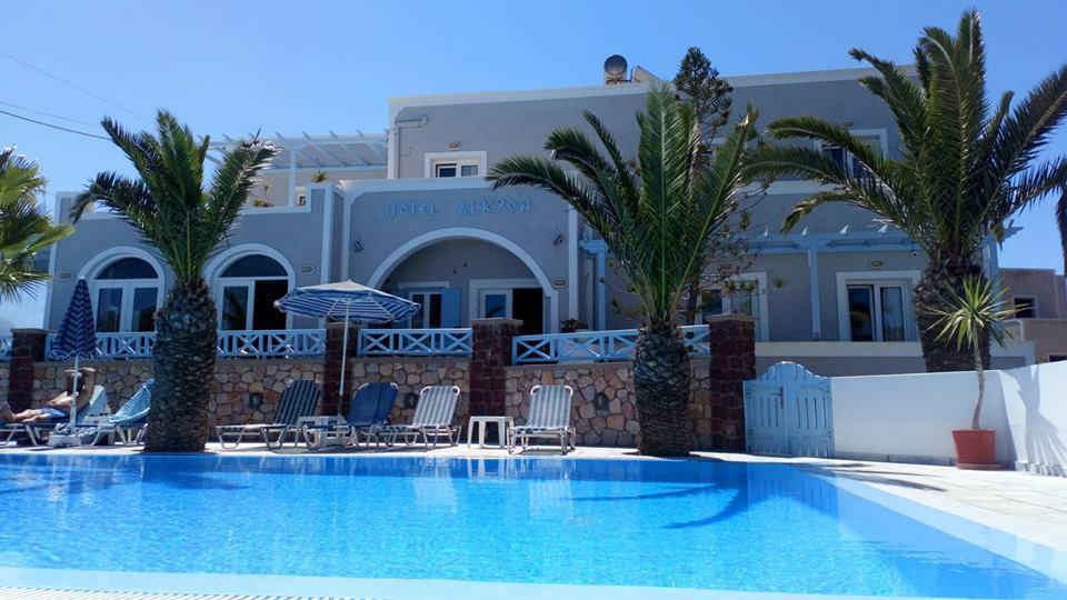 Alkyon Hotel Kamári 외부 사진